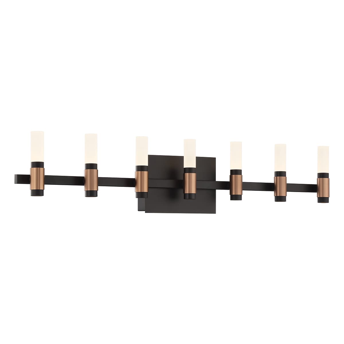 Albany 14 Light Vanity In Brass-Black — view 2