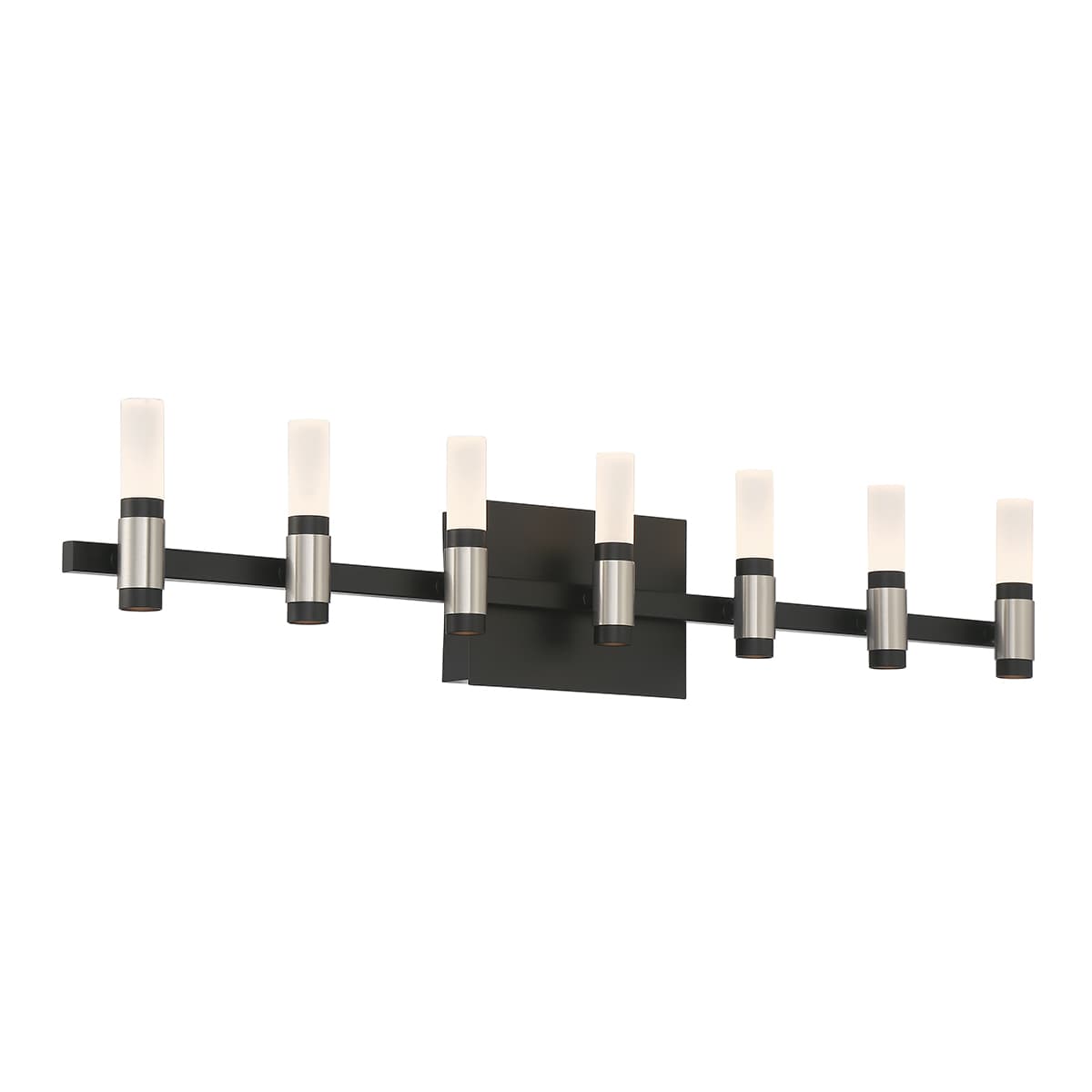 Albany 14 Light Vanity In Silver-Black — view 2