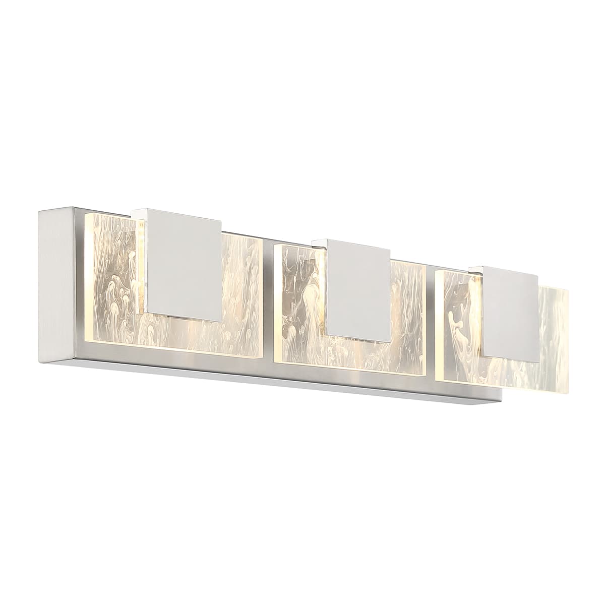 Kasha 3 Light Vanity In Chrome — view 2