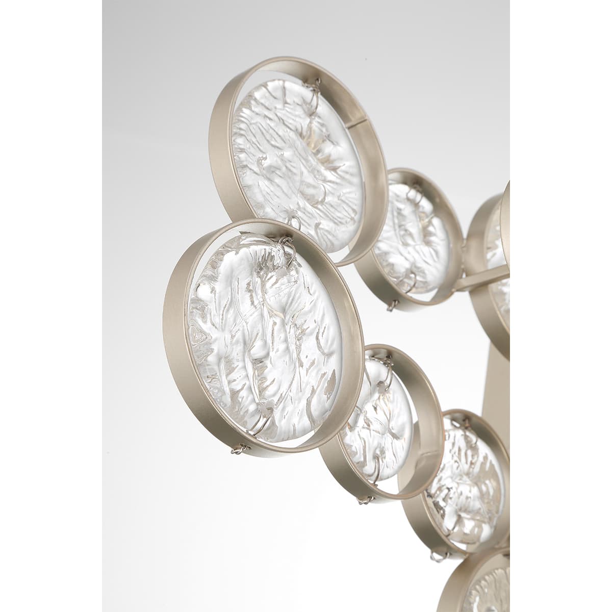 Trento 2 Light Wall Sconce In Silver — view 3