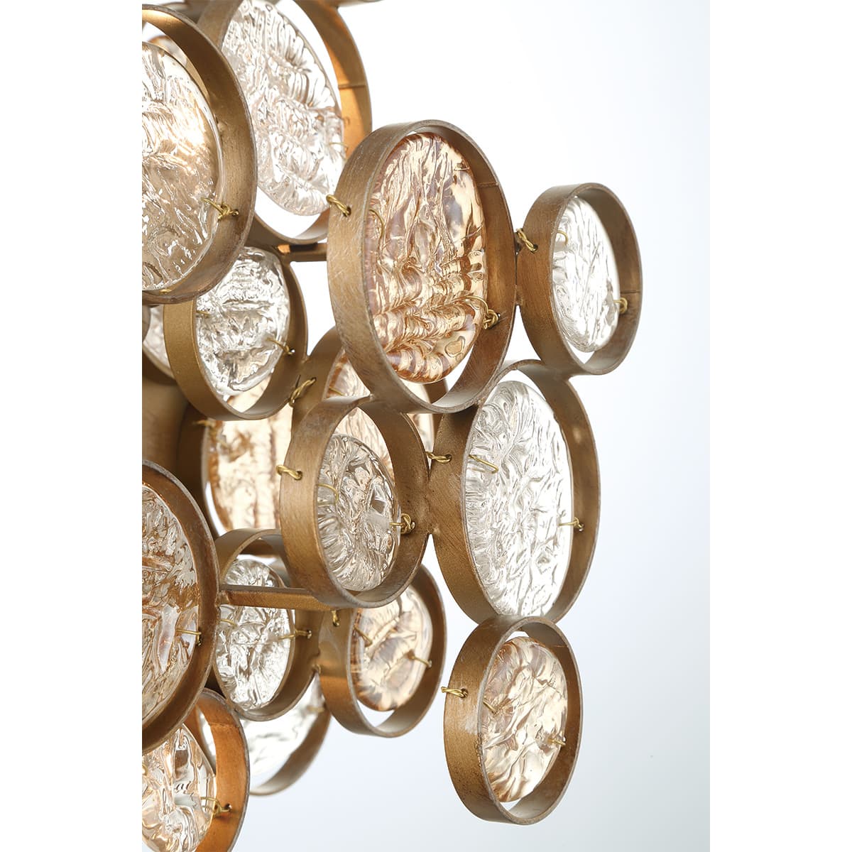 Trento 2 Light Wall Sconce In Gold — view 3