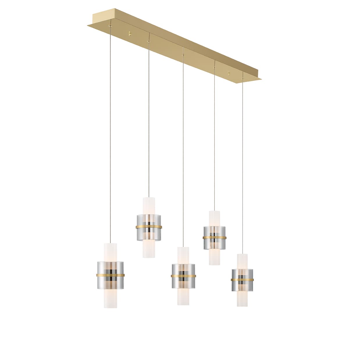 Rola 11 Light Chandeliers In Gold — view 3
