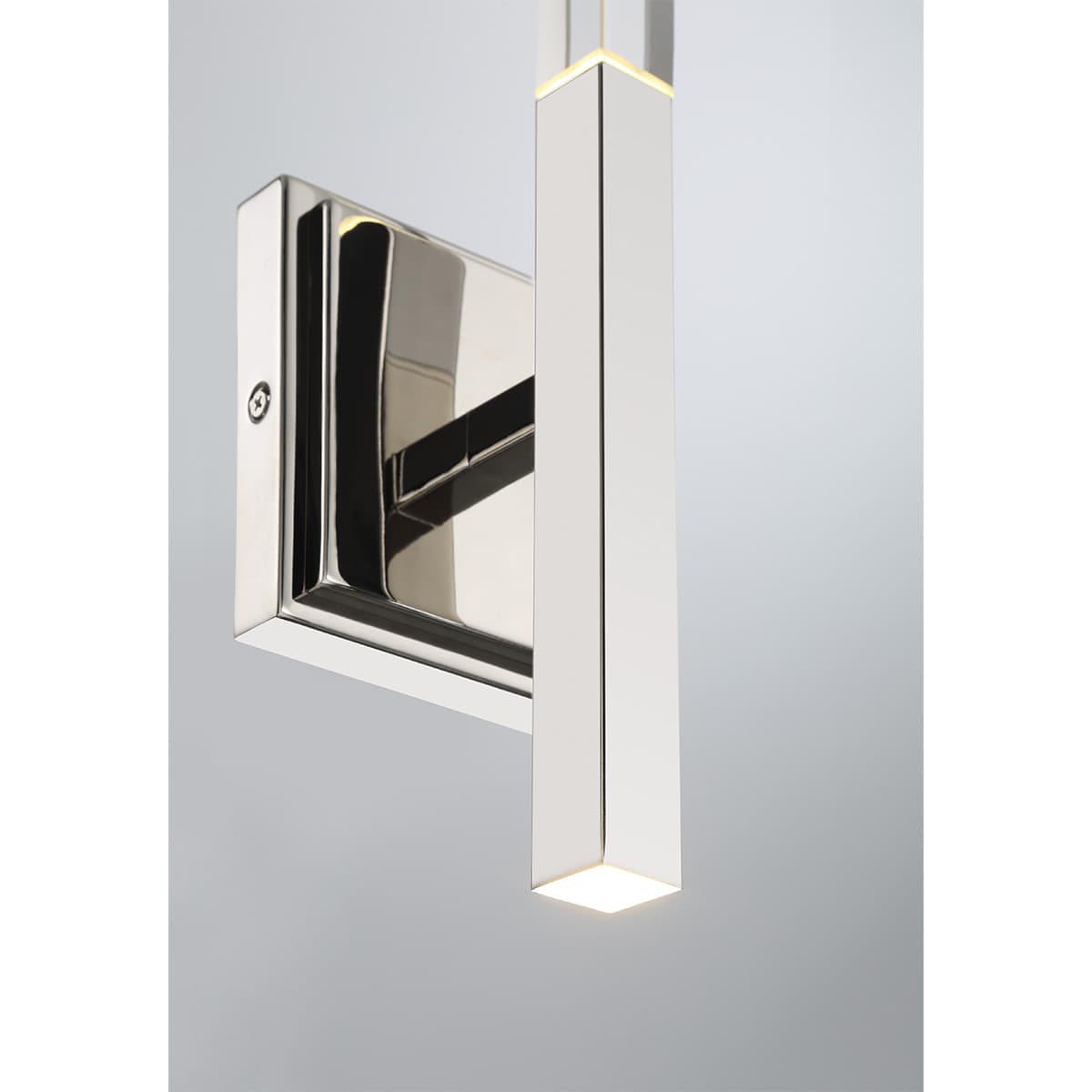 Benicio 2 Light Wall Sconce In Nickel — view 3