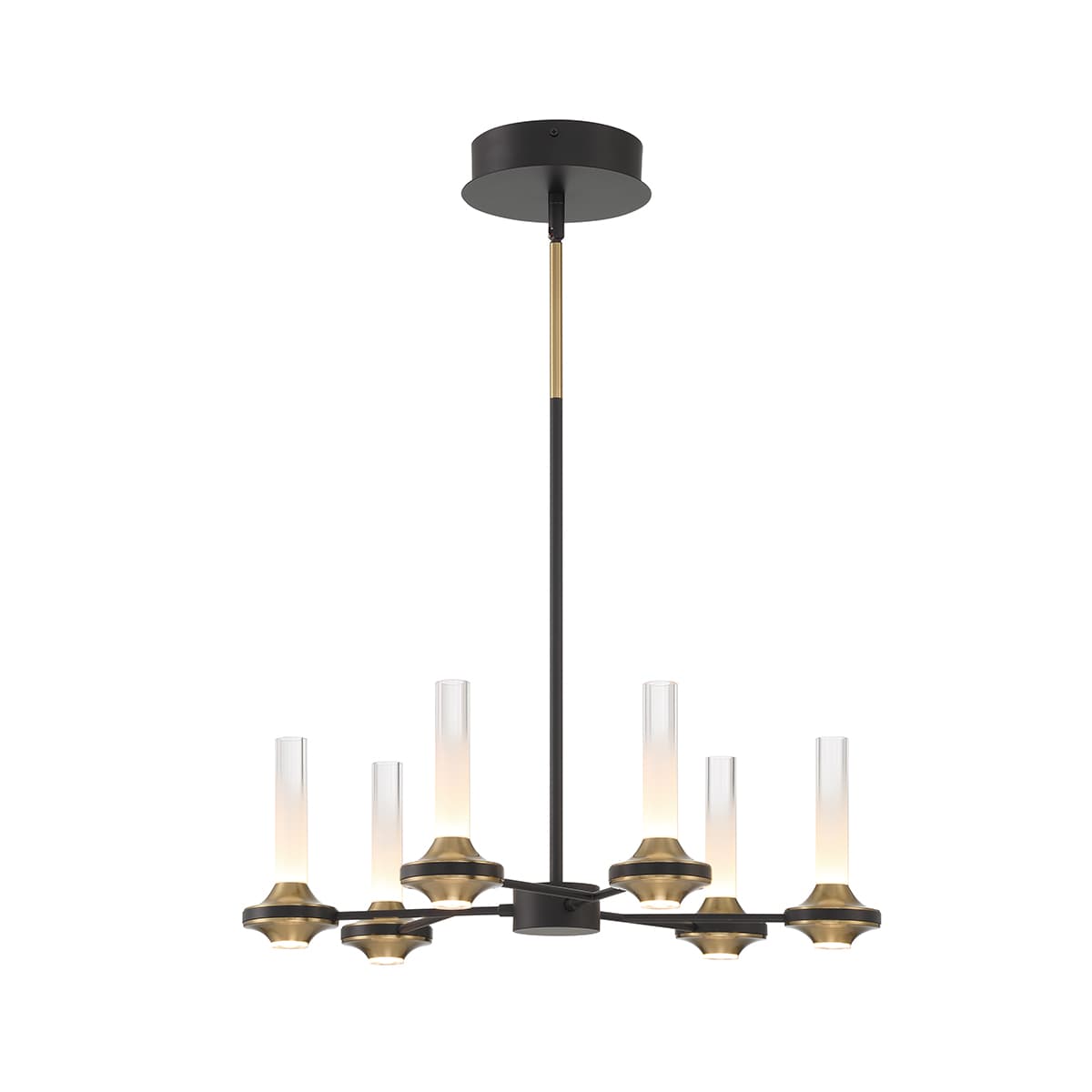 Torcia 12 Light Chandeliers In Black