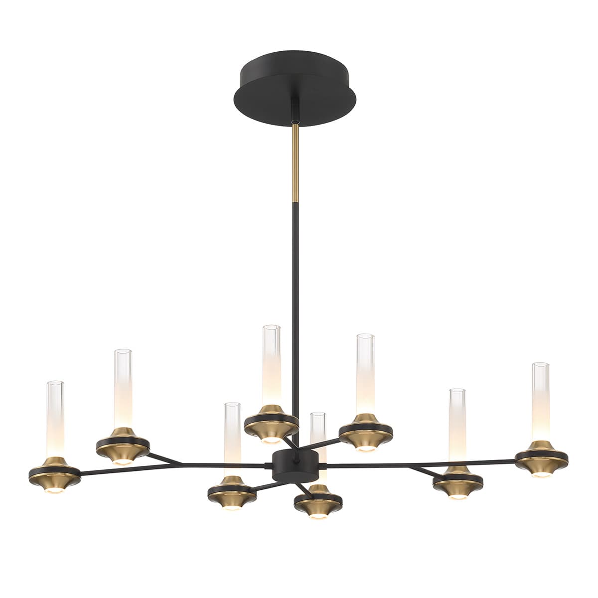 Torcia 16 Light Chandeliers In Black