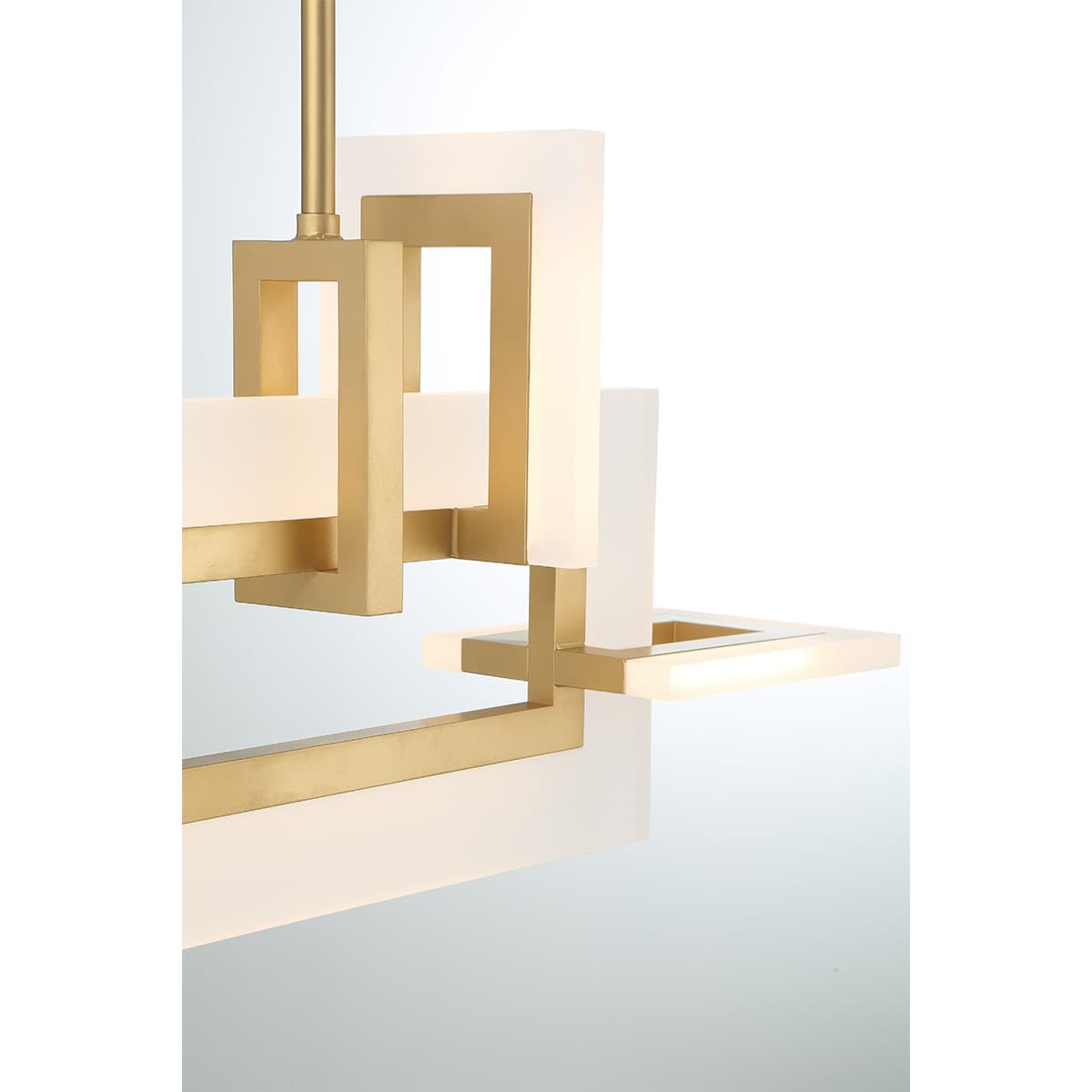 Inizio 5 Light Chandeliers In Gold — view 3