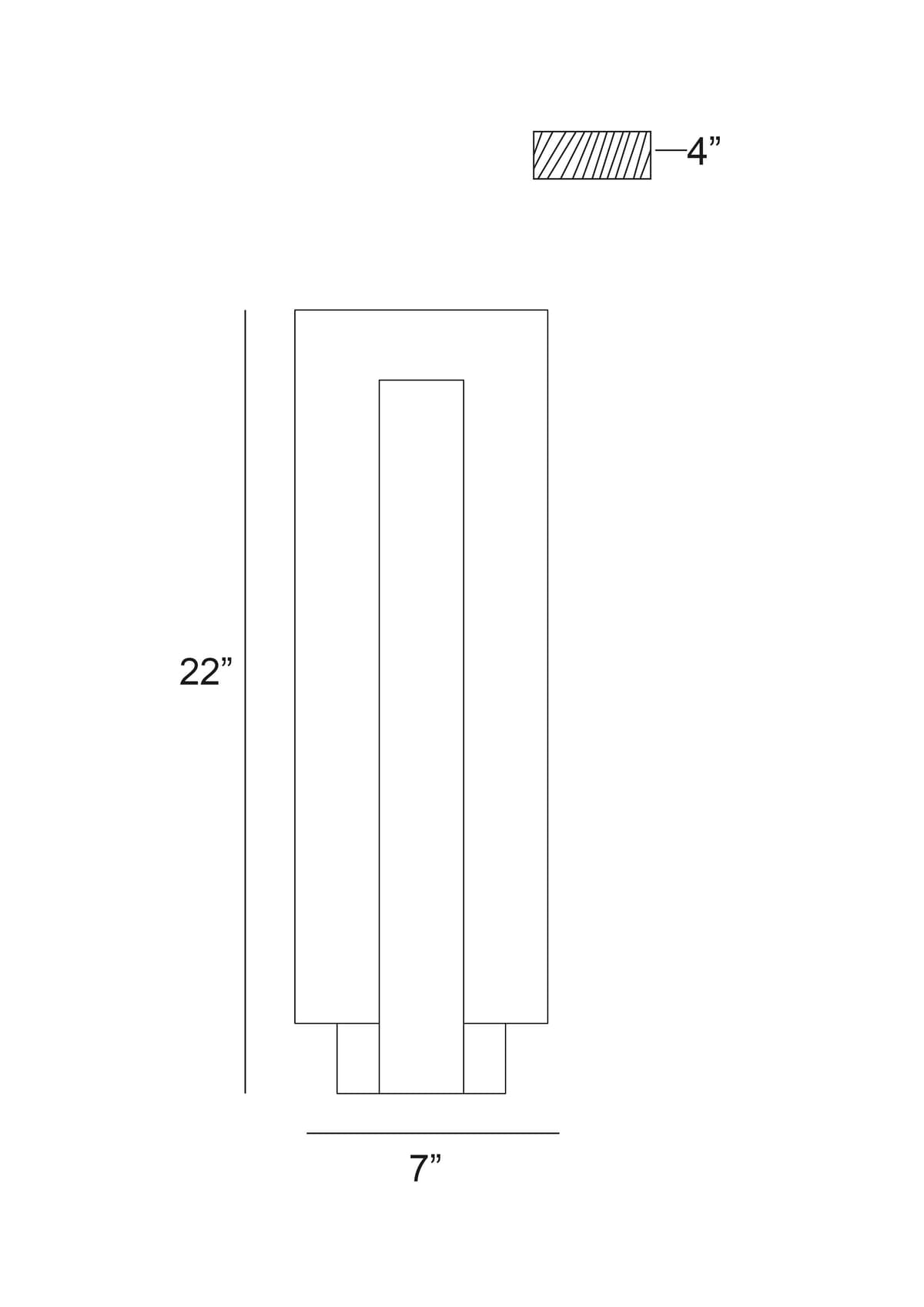 Carta 1 Light Outdoor & Landscape In Black — view 2