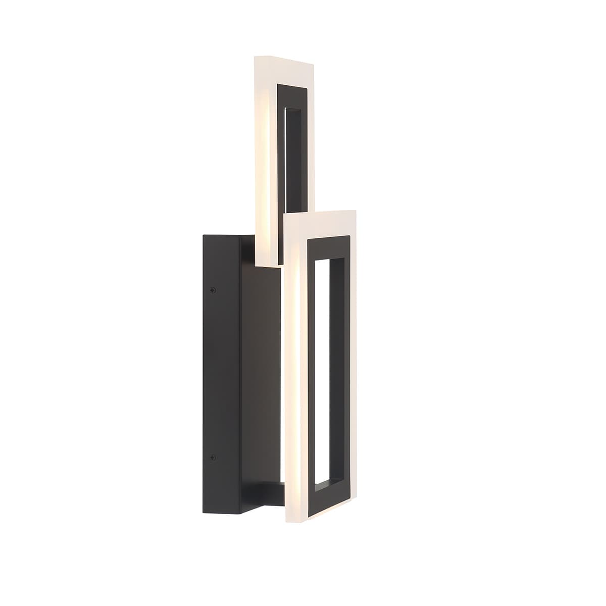 Inizio 1 Light Wall Sconce In Black — view 3