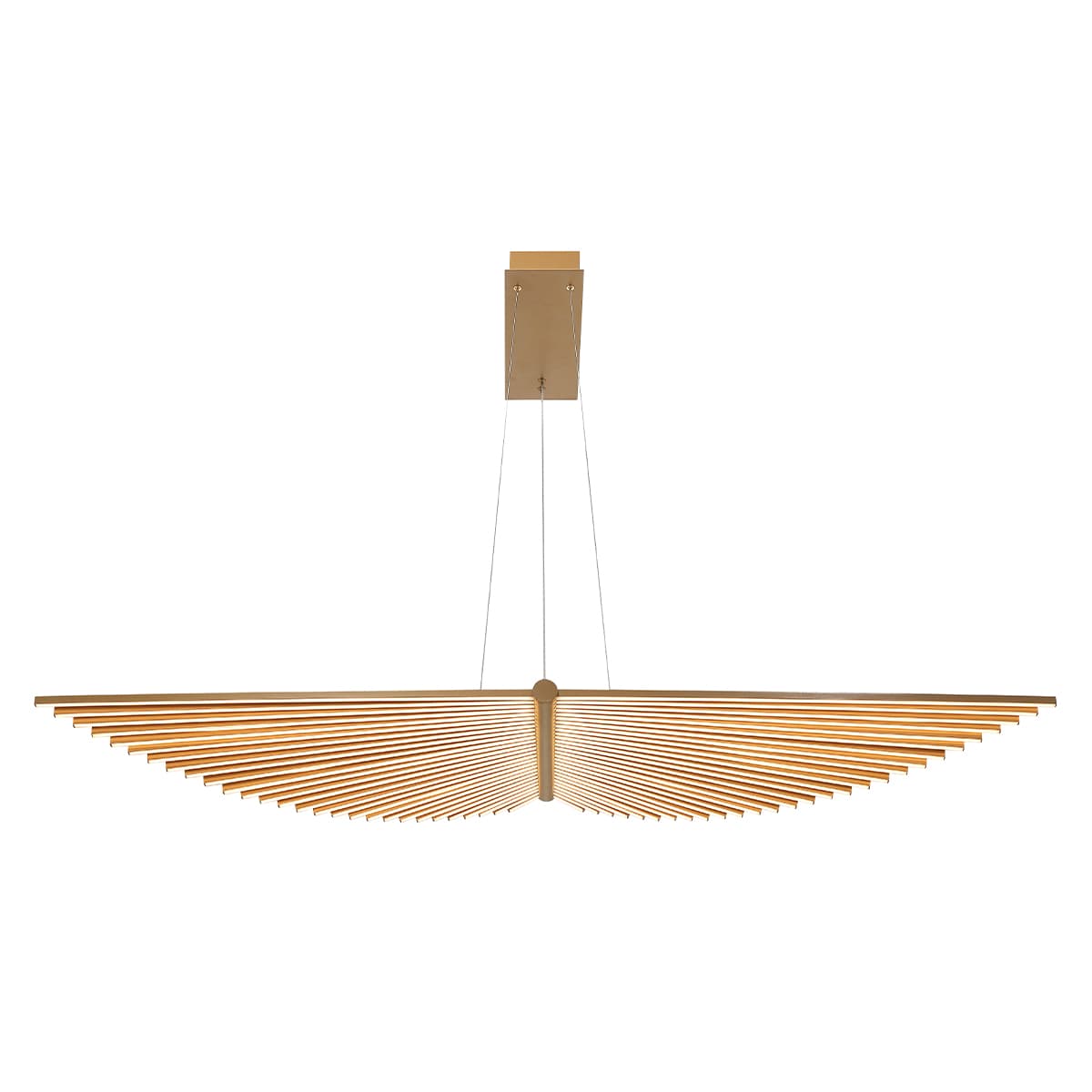 Seraph 1 Light Chandeliers In Gold — view 3