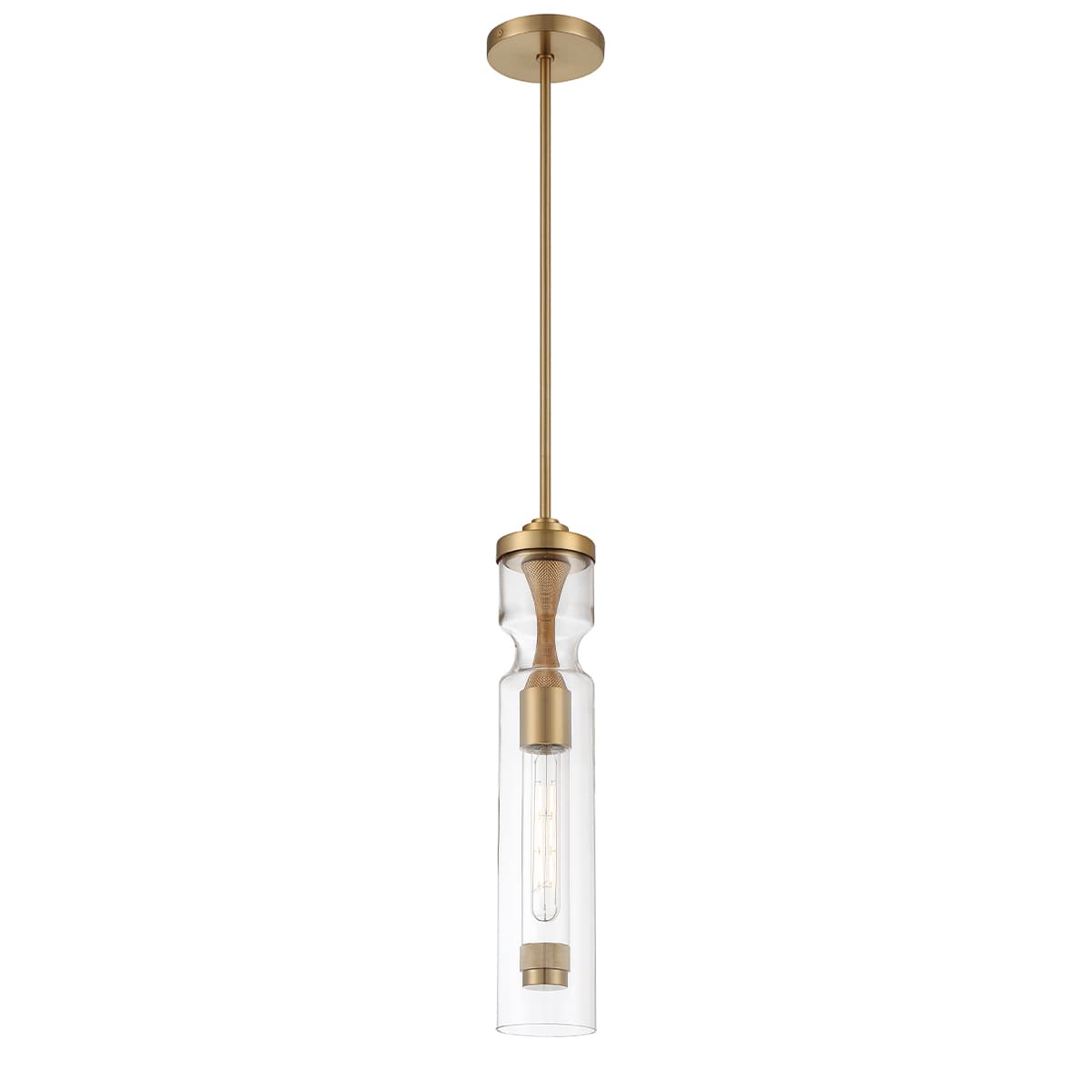 Mistero 1 Light Pendants In Gold — view 2