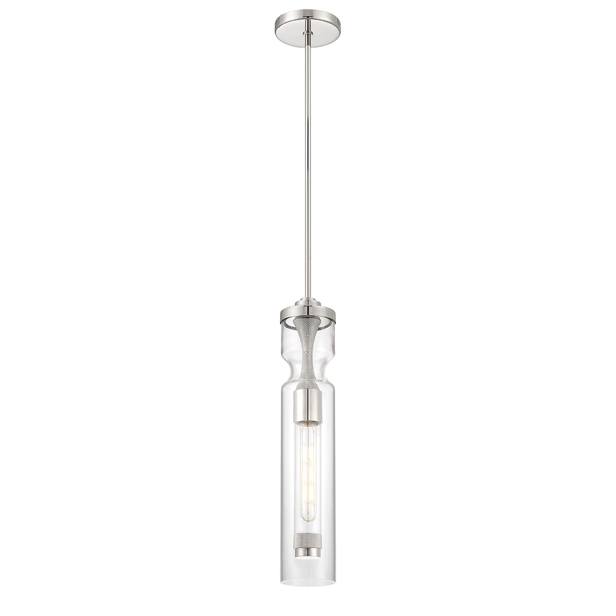 Mistero 1 Light Pendants In Nickel — view 2