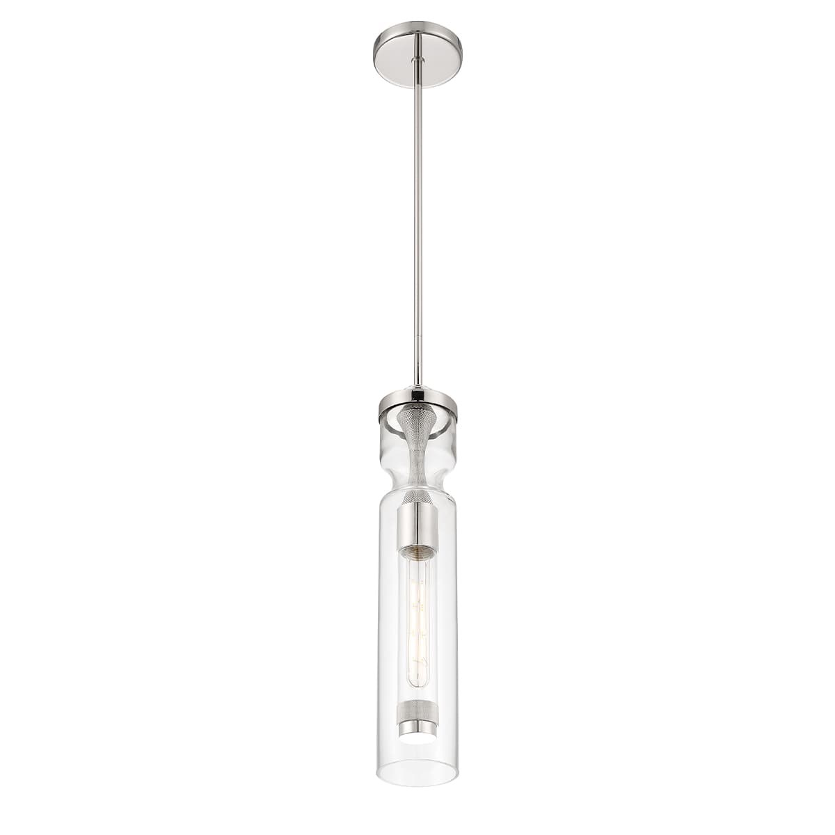 Mistero 1 Light Pendants In Nickel — view 3
