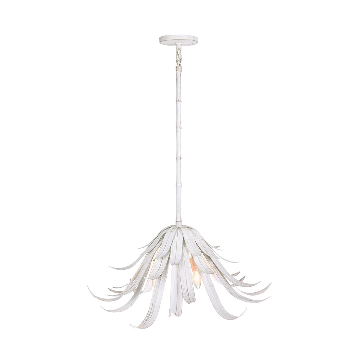 Kagra 3 Light Chandeliers In White