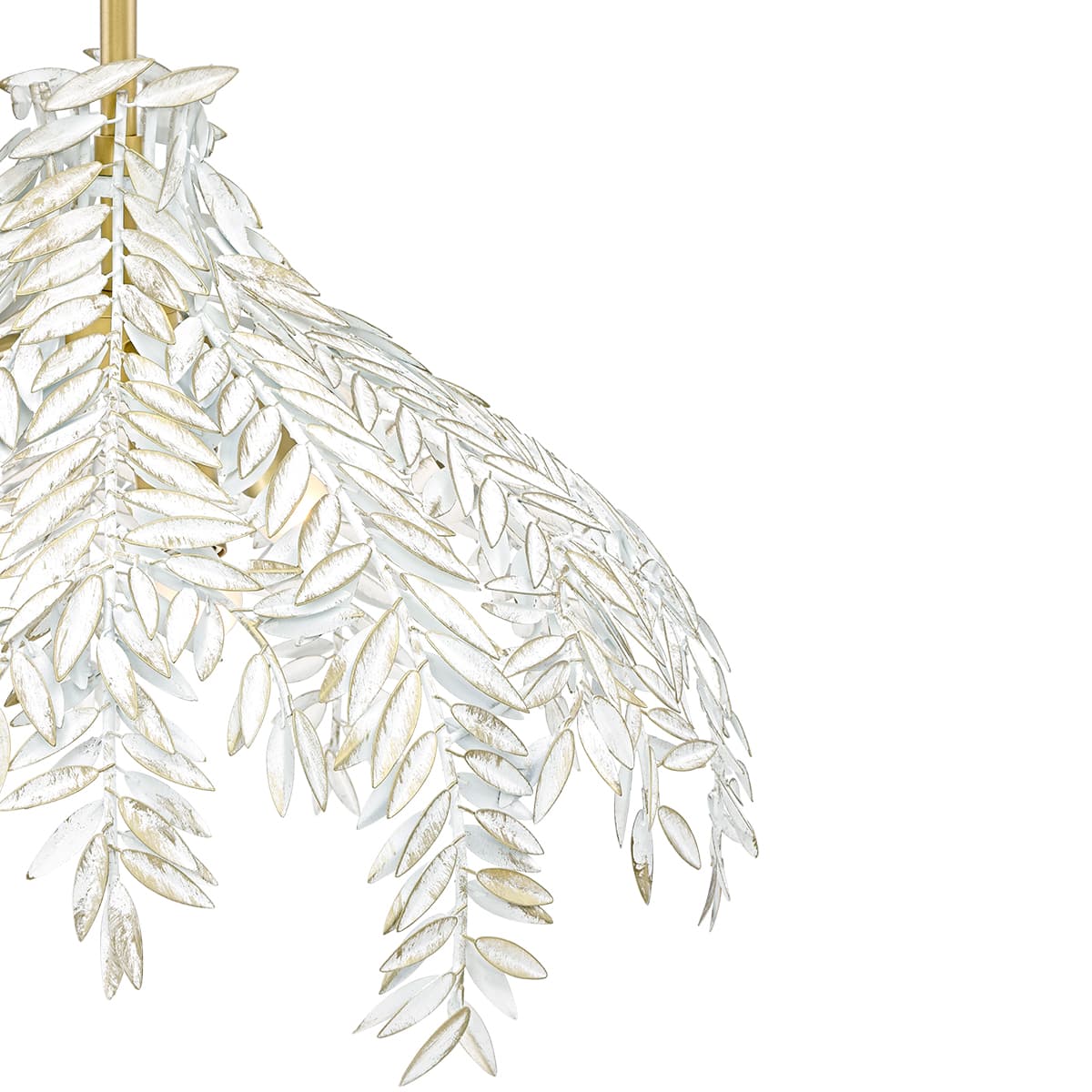Jalore 3 Light Chandeliers In White — view 2