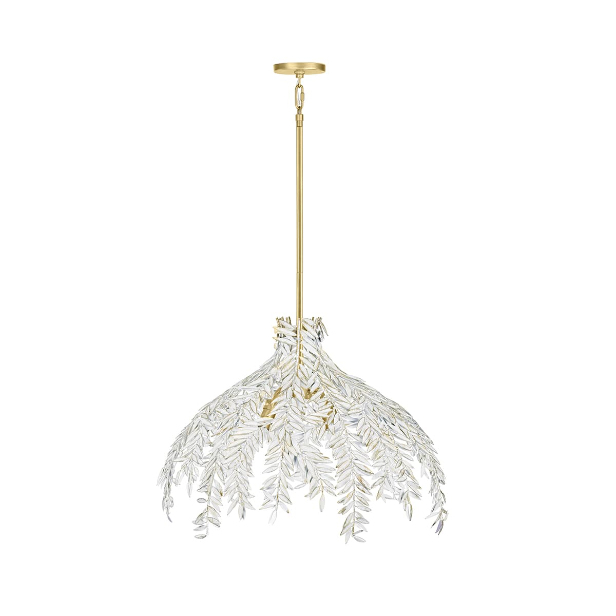 Jalore 4 Light Chandeliers In White