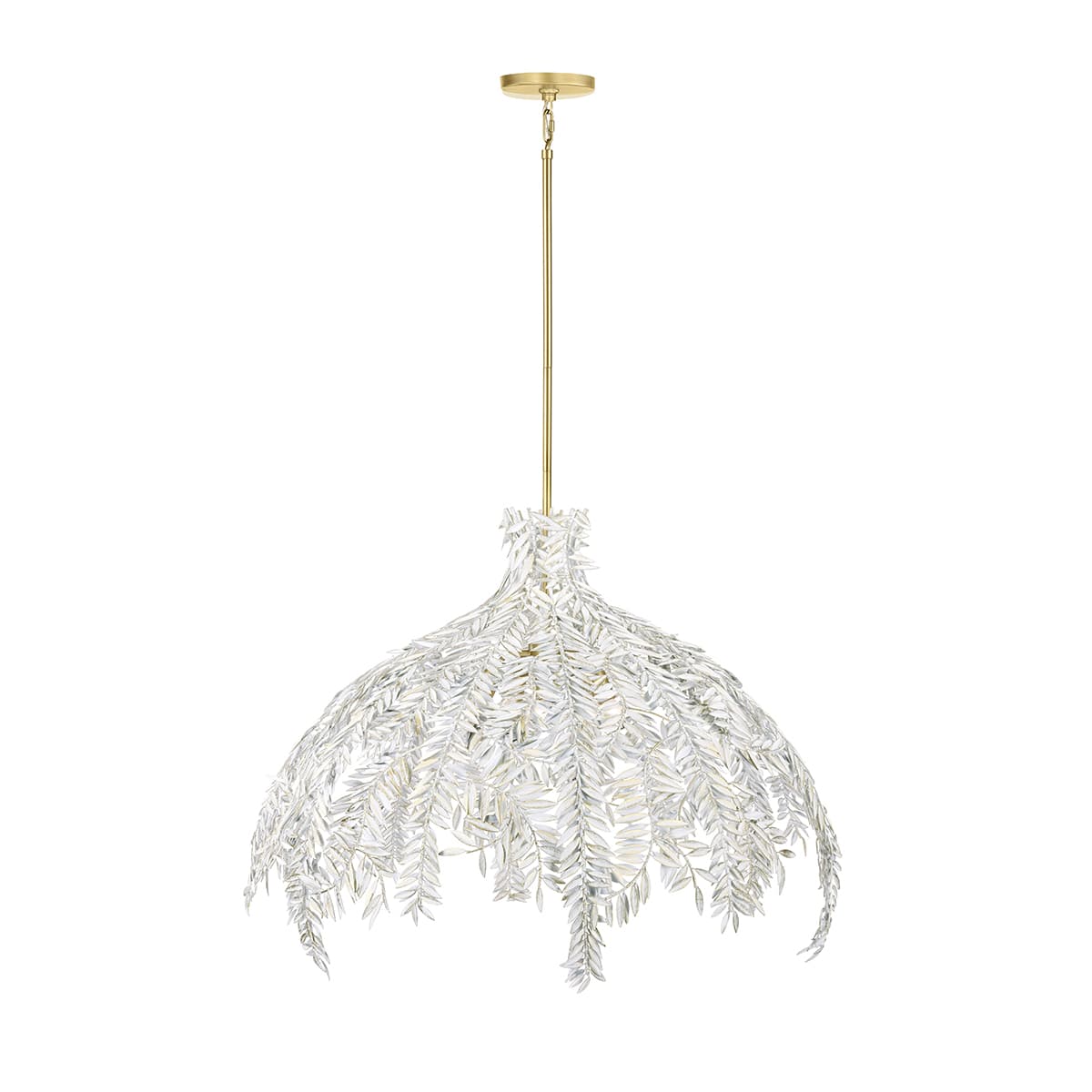 Jalore 6 Light Chandeliers In White