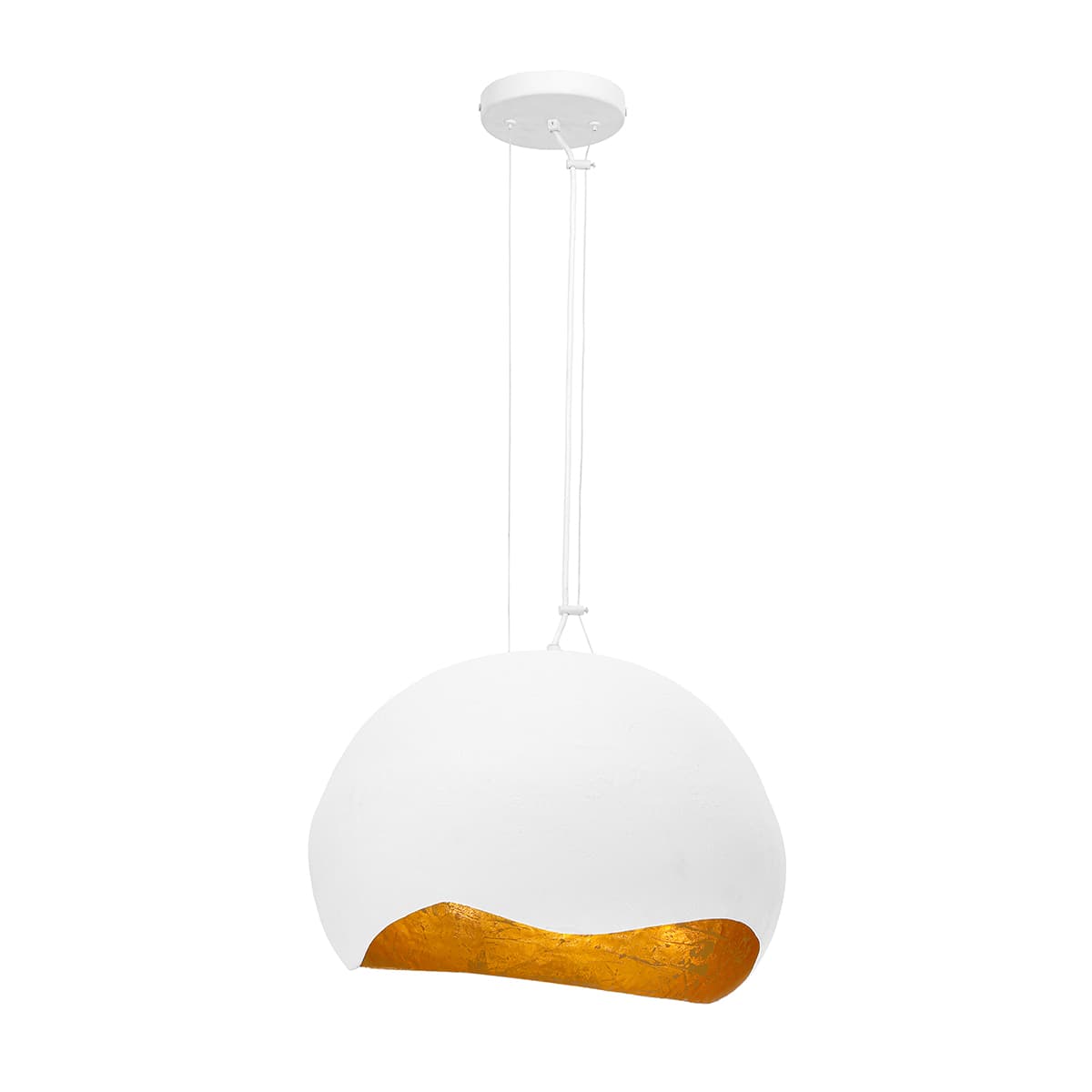 Baleia 2 Light Chandeliers In White